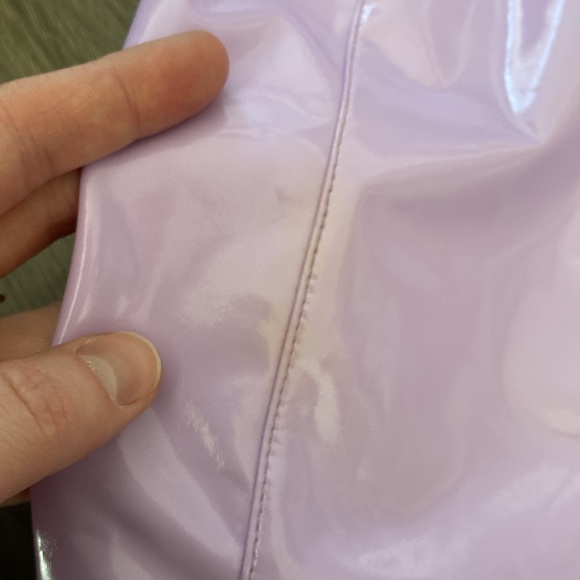 NWT Lilac Purple Latex Dress - Fashion Nova - Picture 5 of 7